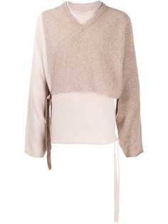 Maison Margiela многослойный джемпер