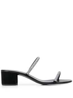 Giuseppe Zanotti босоножки Croisette 50 с кристаллами