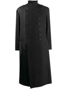 Yohji Yamamoto двубортное пальто