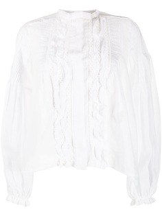 Isabel Marant рубашка Samaly с оборками