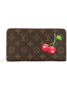 Louis Vuitton кошелек с узором с монограммами и принтом