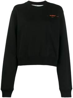 Off-White толстовка с логотипом