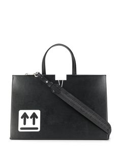 Off-White сумка-тоут с логотипом