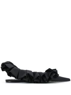 Mm6 Maison Margiela туфли с оборками