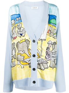 LANVIN кардиган Babar