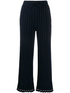 Mm6 Maison Margiela спортивные брюки в рубчик