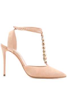 Casadei туфли с цепочным декором