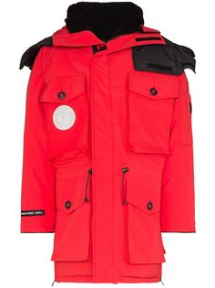 Canada Goose парка Expedition с капюшоном из коллаборации с Juun J