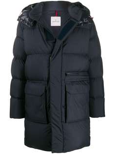 Moncler пуховик с капюшоном