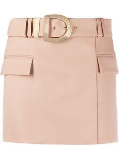 Balmain юбка мини с поясом