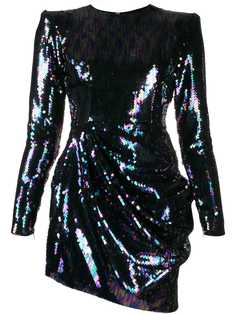 Alex Perry платье мини Iris с пайетками