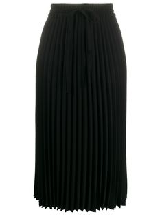 RedValentino юбка миди со складками
