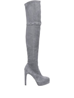 Casadei ботфорты на каблуке
