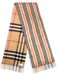 Burberry объемный шарф в клетку Vintage Check