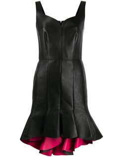 Alexander McQueen платье с баской