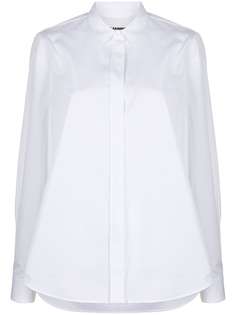 Jil Sander рубашка с потайной застежкой