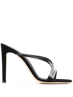 Giuseppe Zanotti босоножки Croisette Crystal 105