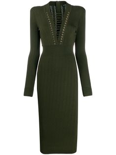 Balmain трикотажное платье