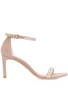 Stuart Weitzman босоножки с кристаллами