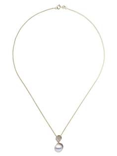 Yoko London колье Classic из желтого золота с жемчугом и бриллиантами