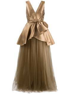 Alberta Ferretti платья из атласа и тюля