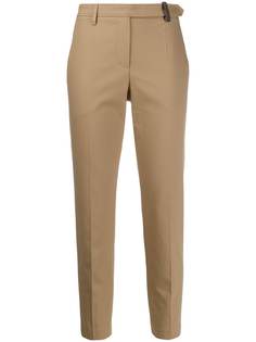 Brunello Cucinelli строгие брюки кроя слим
