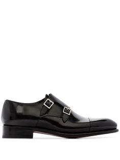 Santoni монки с ремешками