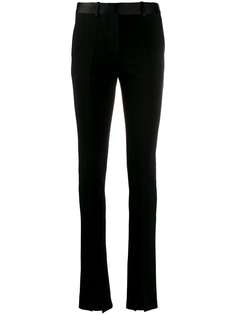 Victoria Beckham брюки Tuxedo с разрезами спереди