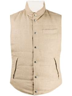 Brunello Cucinelli дутый жилет