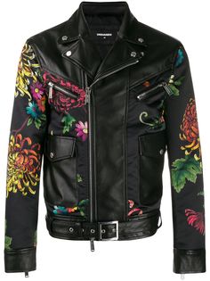Dsquared2 куртка с цветочным принтом