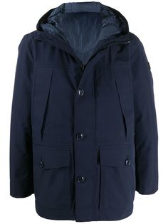 Woolrich куртка с капюшоном и стеганой подкладкой