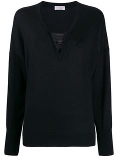 Brunello Cucinelli джемпер с бусинами