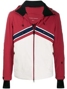 Perfect Moment пуховик с узором шеврон