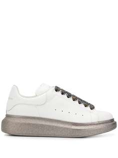 Alexander McQueen кроссовки Oversized с блестками