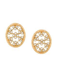 Christian Dior массивные серьги 1990-го года