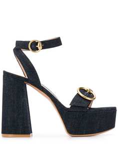 Gianvito Rossi джинсовые босоножки Zandra