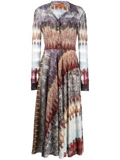 Missoni платье с узором и блестками
