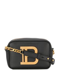 Balmain каркасная сумка через плечо