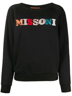 Missoni толстовка с вышитым логотипом