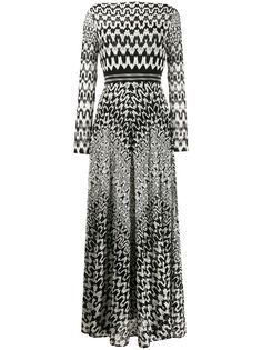 Missoni платье с длинными рукавами