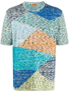Missoni футболка с абстрактным принтом