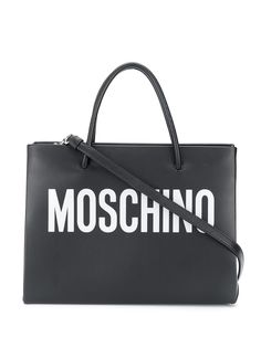 Moschino сумка-тоут с логотипом