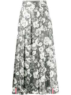 Thom Browne юбка с цветочным принтом