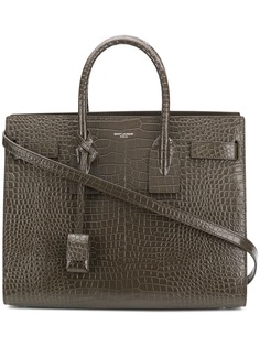 Saint Laurent сумка-тоут Sac de Jour с тиснением
