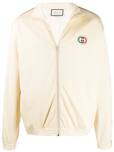 Gucci спортивная куртка с плетеной отделкой