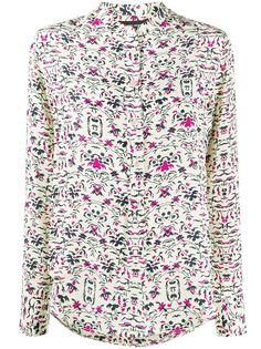 Isabel Marant рубашка Camisa с абстрактным принтом