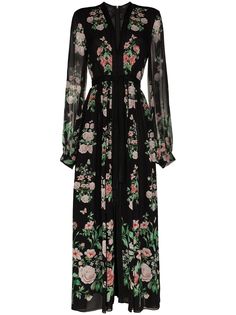 Giambattista Valli платье макси с цветочным принтом