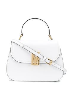 Moschino сумка на плечо с металлическим логотипом