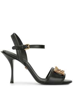 Dolce & Gabbana босоножки DG Amore 95 с жемчугом