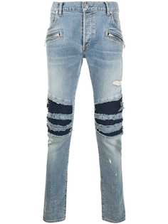 Balmain джинсы кроя слим с прорезями